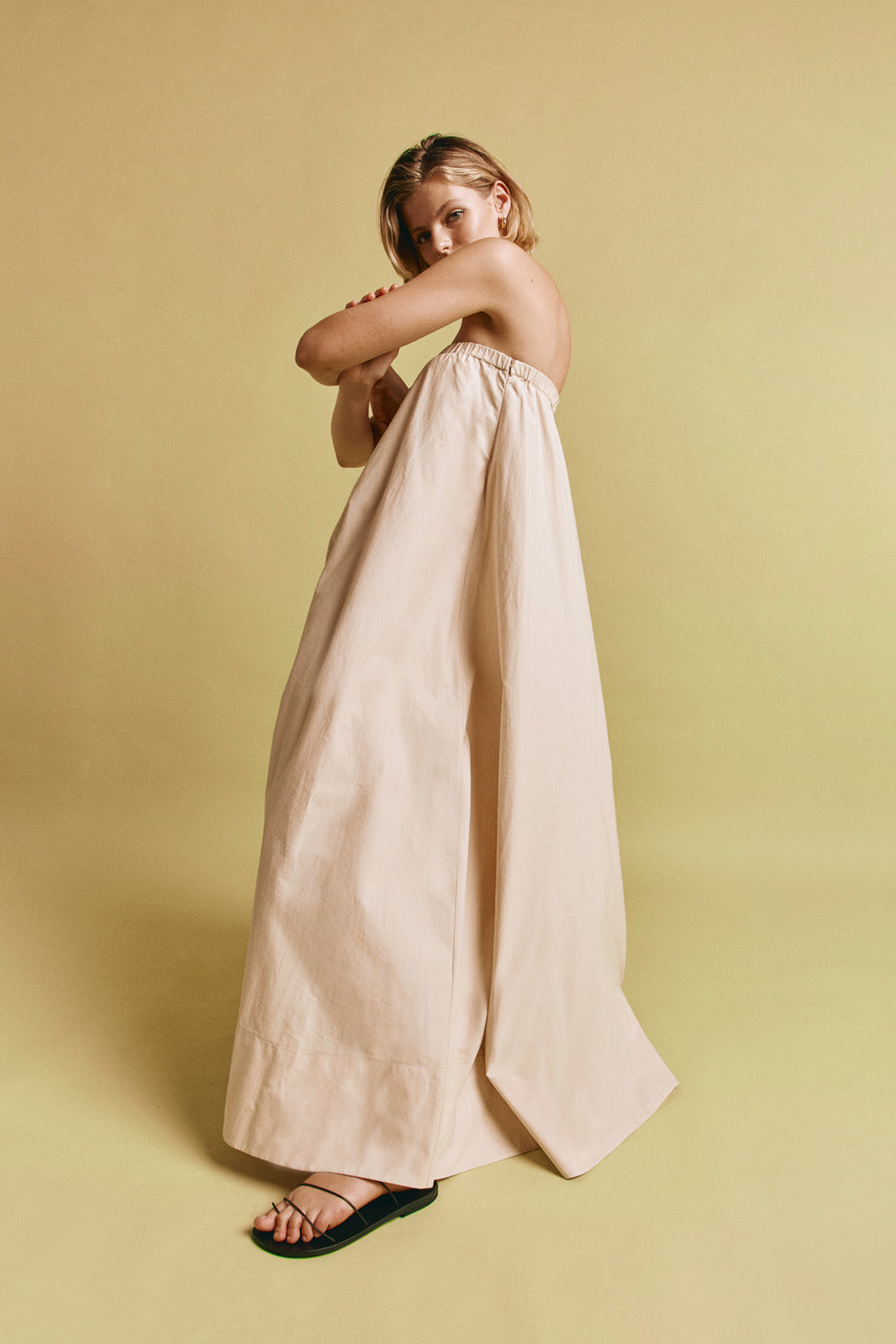 Maia Maxi Dress Nude