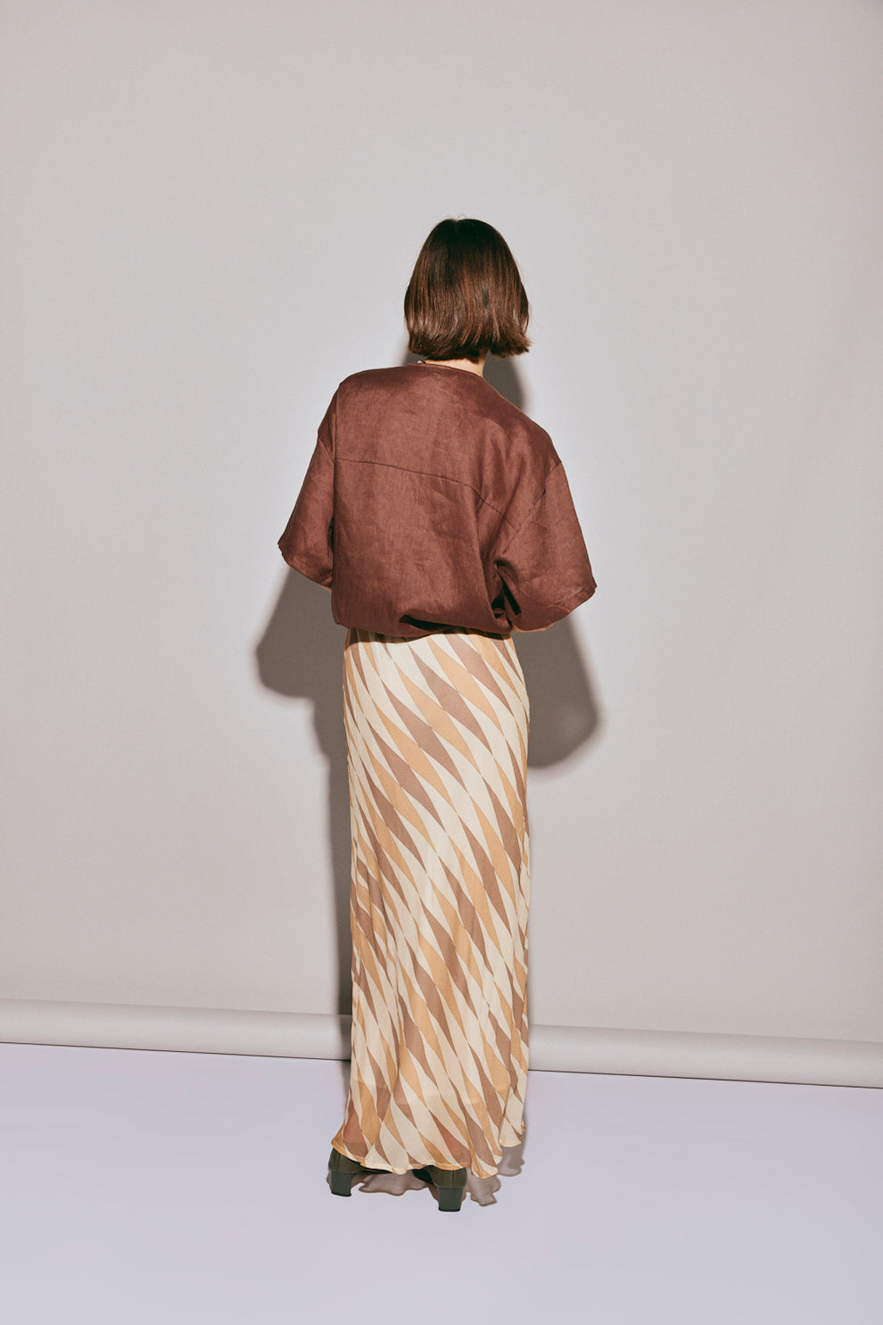 Aire Maxi Skirt Sand