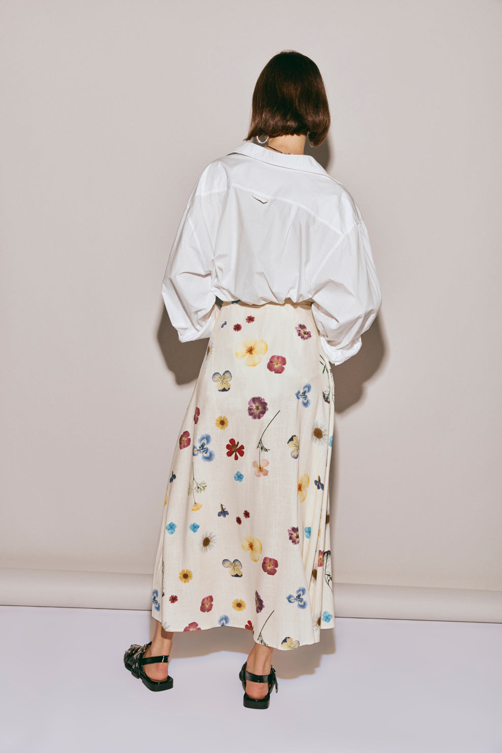 Love Language Midi Skirt Floral