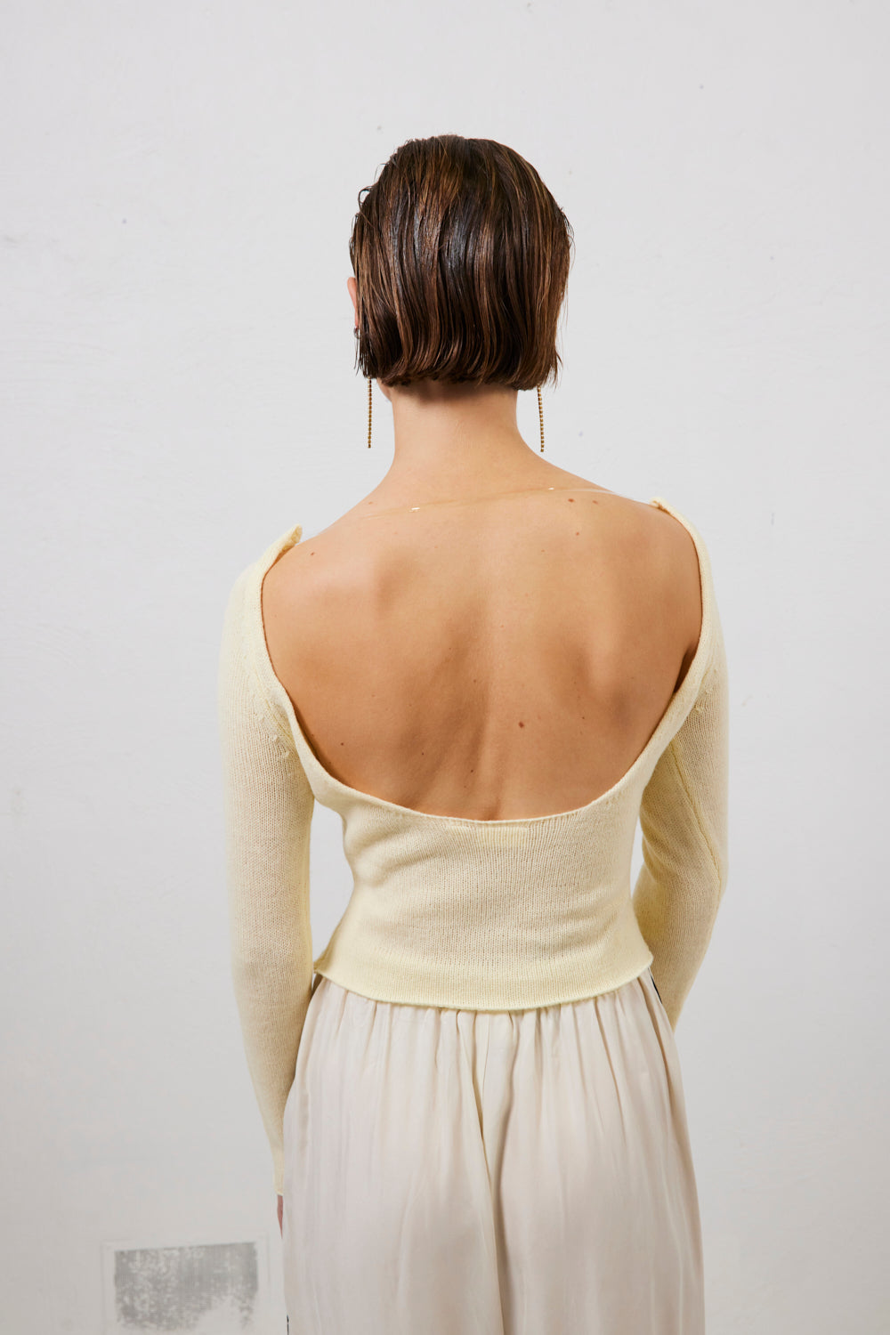 Sardinia Knit Top Cream