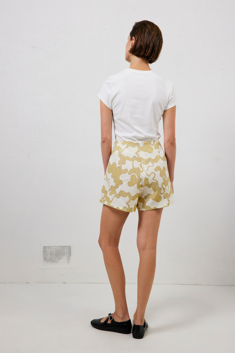 Cosmos Linen Shorts Tropic