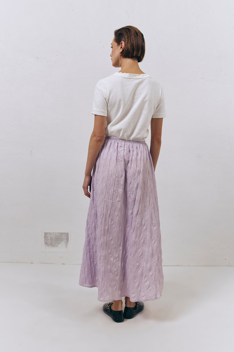 Solara Midi Skirt Lilac
