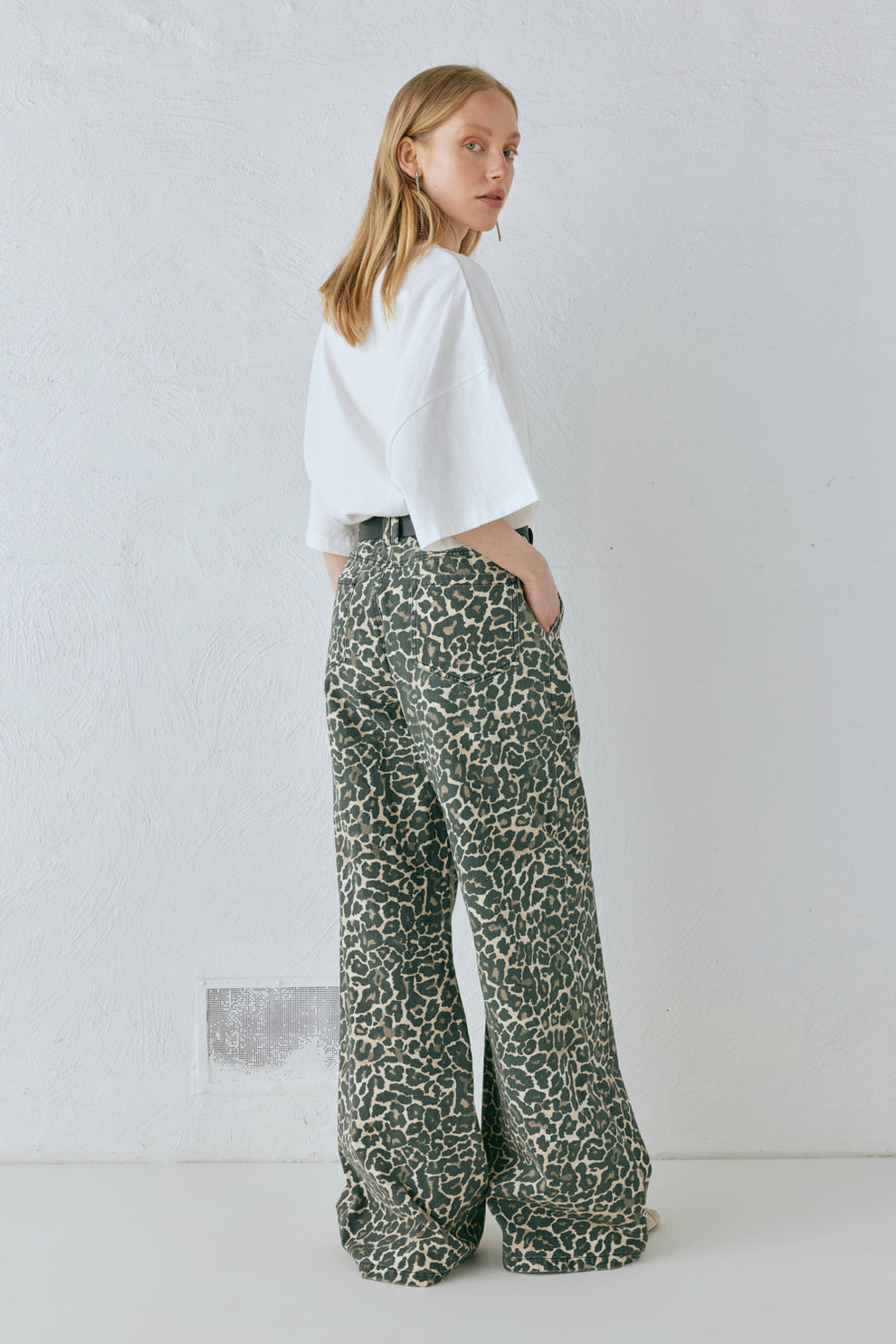 Zia Denim Jeans Leopard