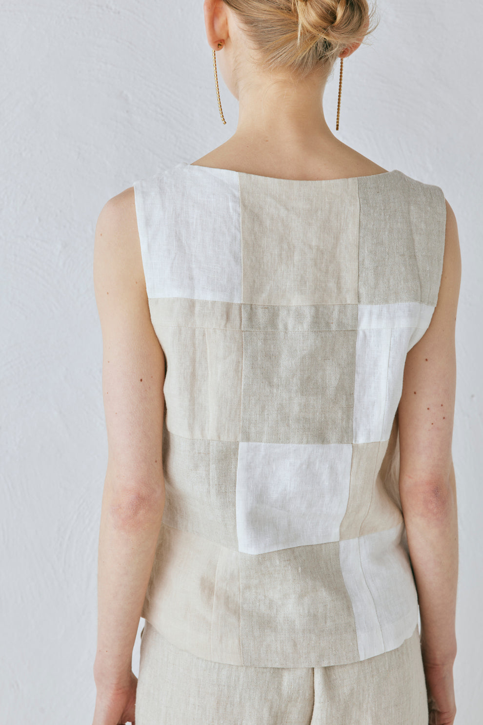 Rare Linen Vest Natural