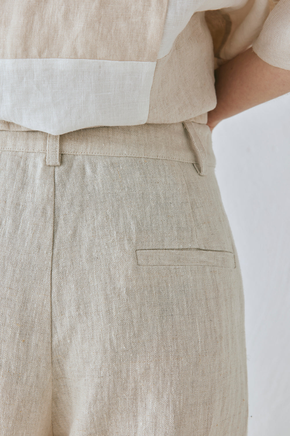 Goldie Linen Pants Oatmeal