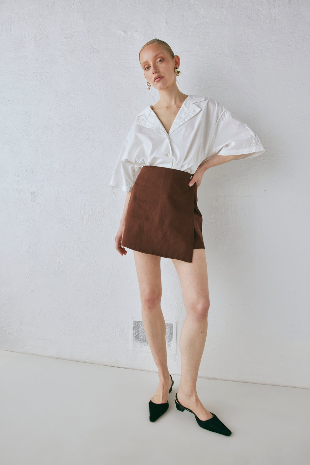 Cove Skort Chocolate