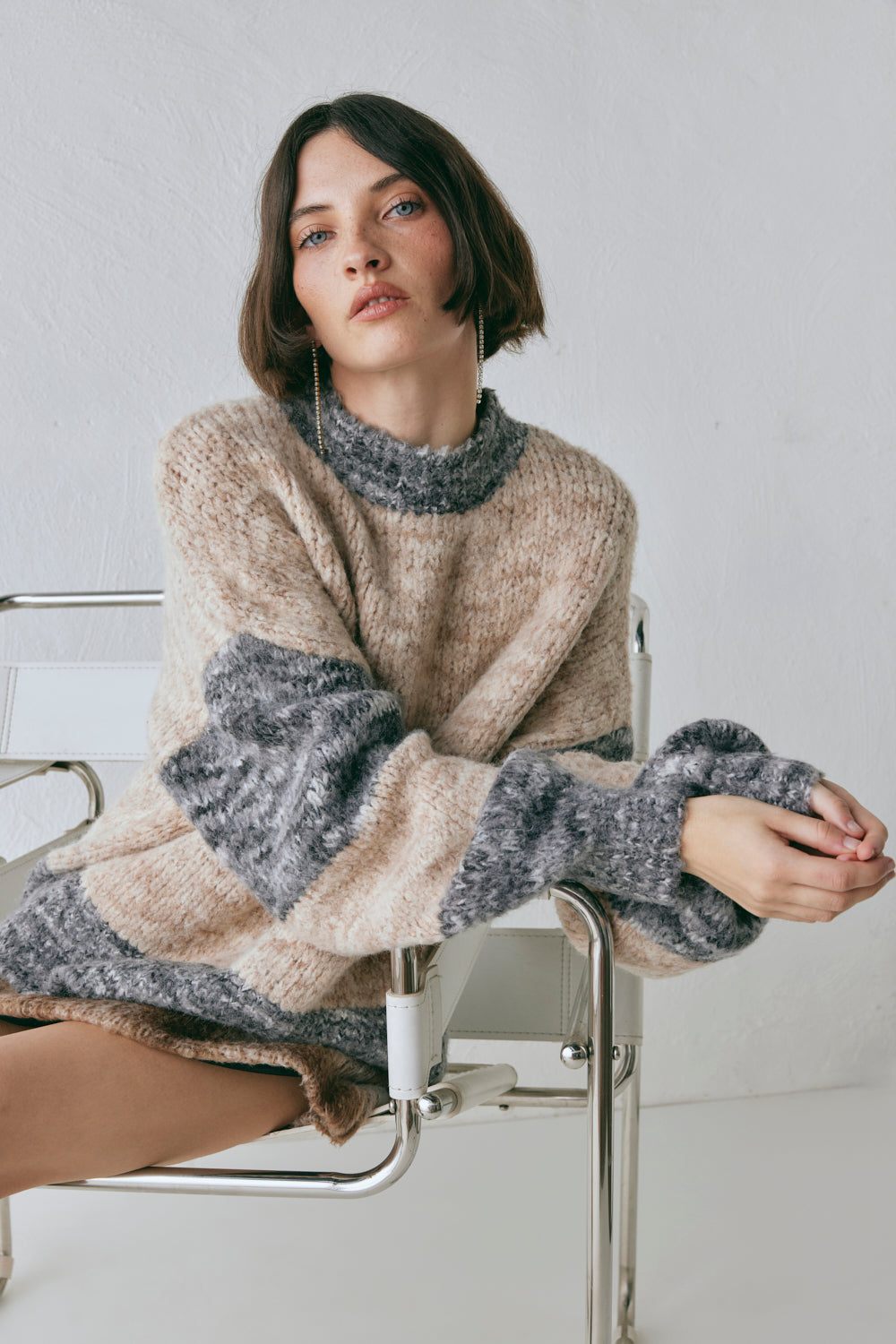 Alys Knit Jumper Marle