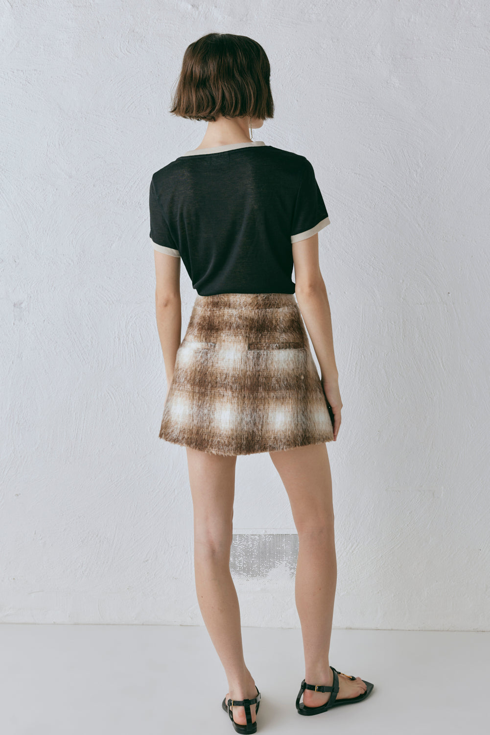 Alexa Mini Skirt Plaid