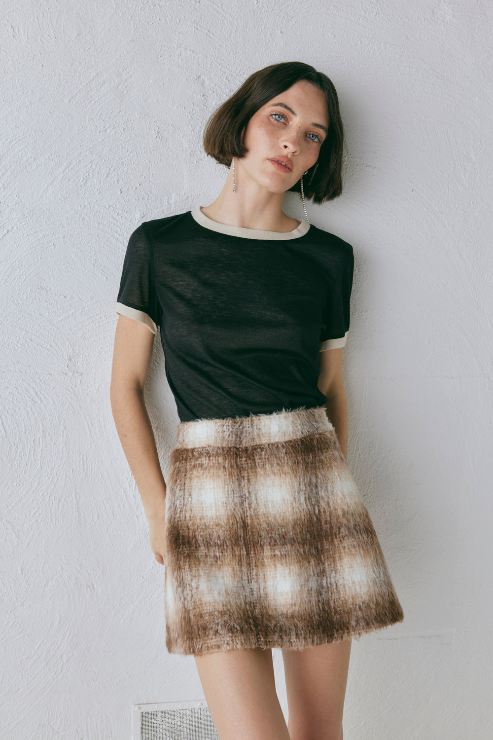 Alexa Mini Skirt Plaid