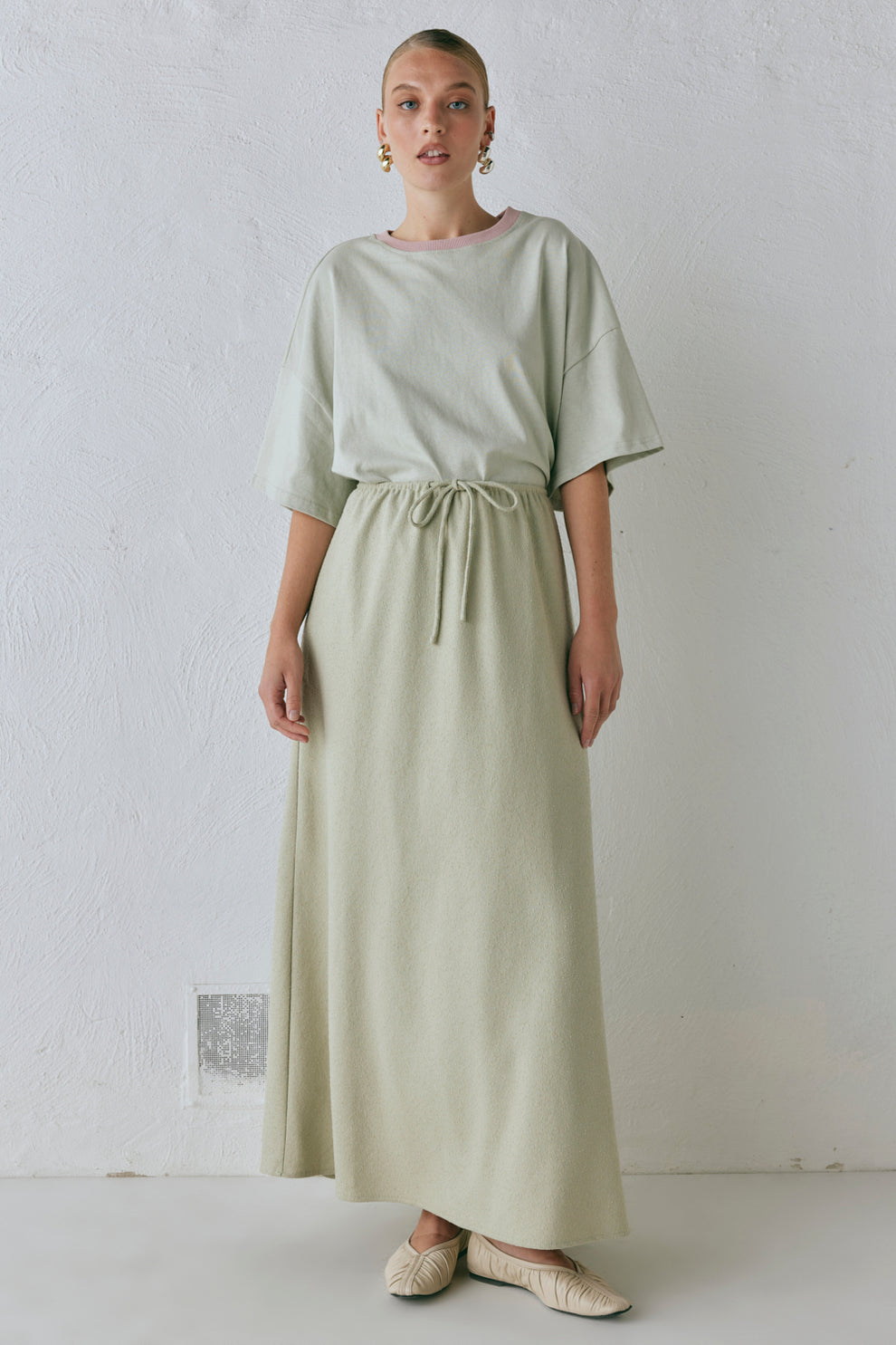 Etta Maxi Skirt Sage