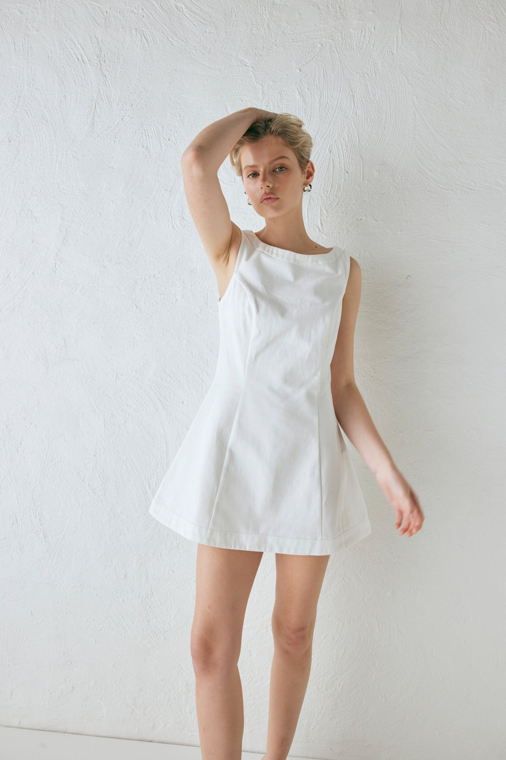 Lulu Mini Dress White