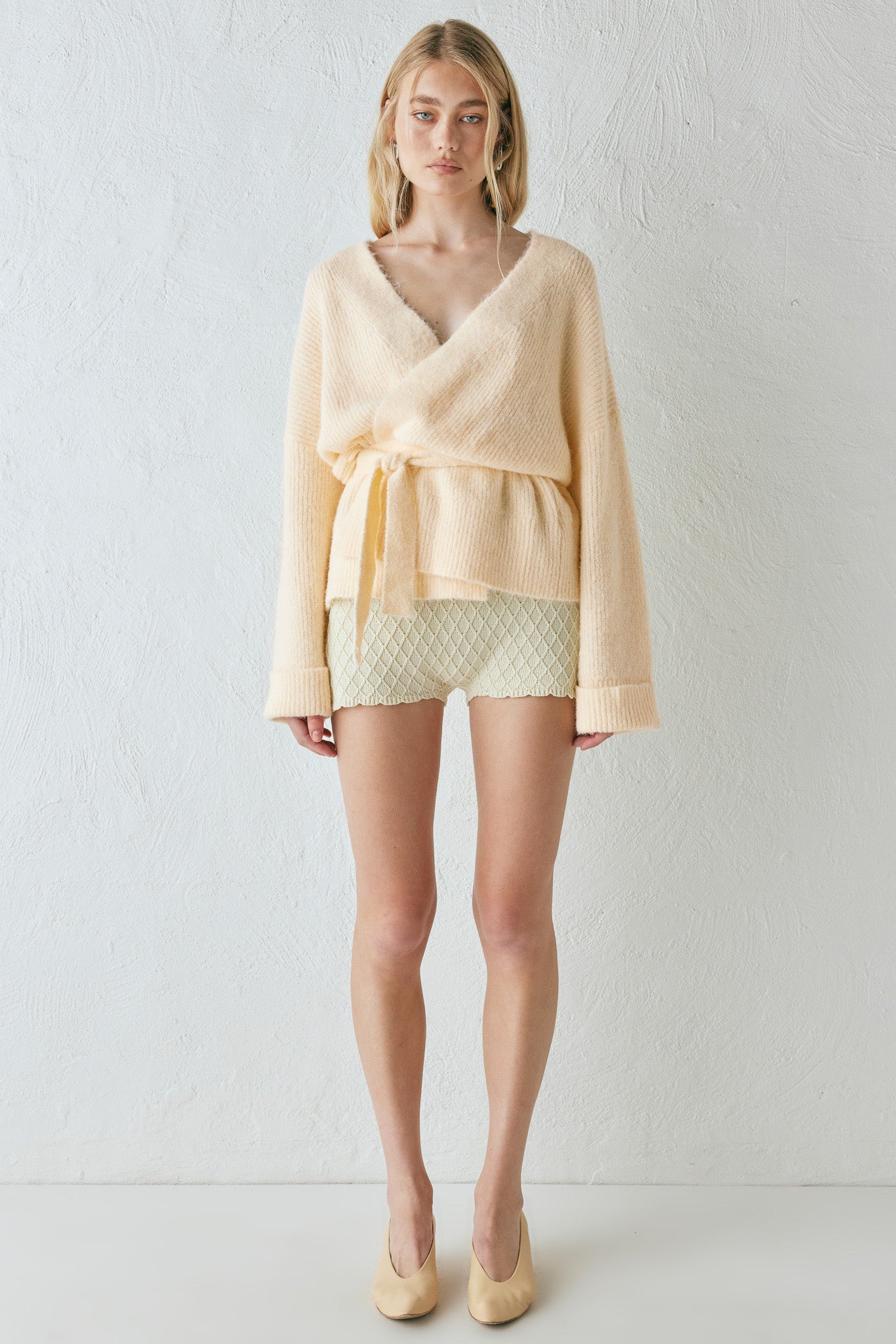 Samira Knit Cardigan Cream