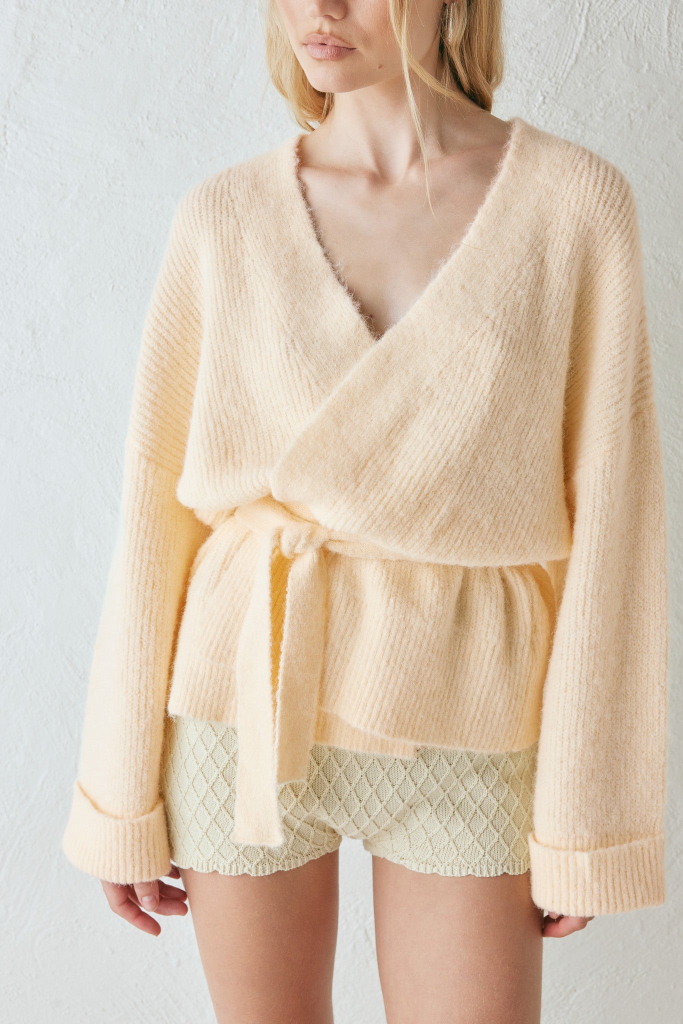 Samira Knit Cardigan Cream