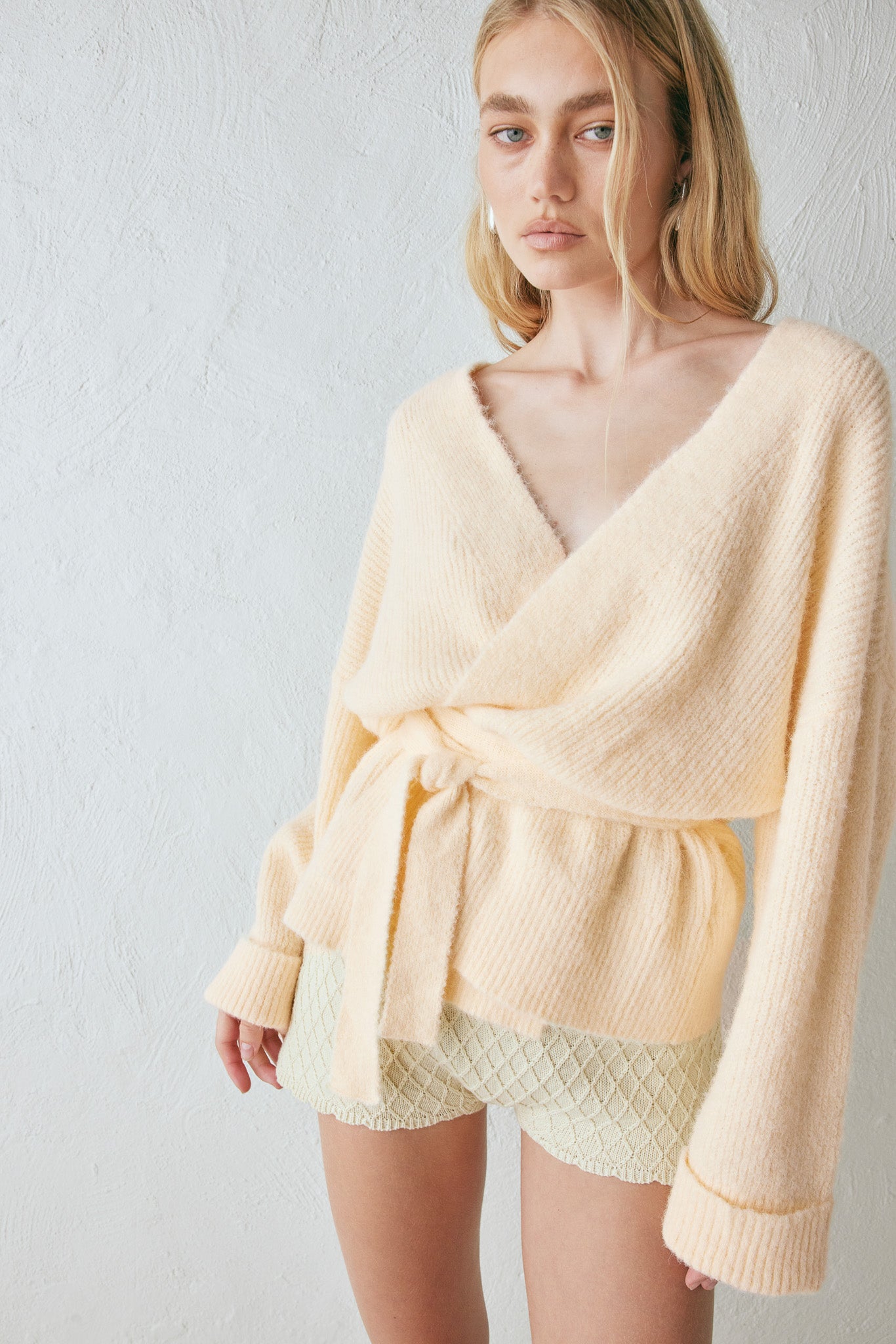 Samira Knit Cardigan Cream