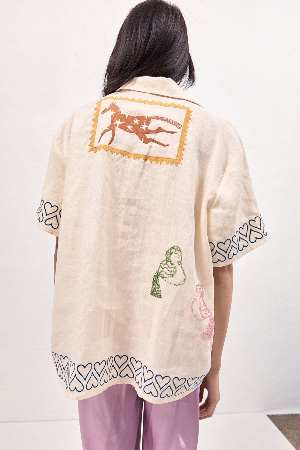 Natalia Linen Shirt Cream