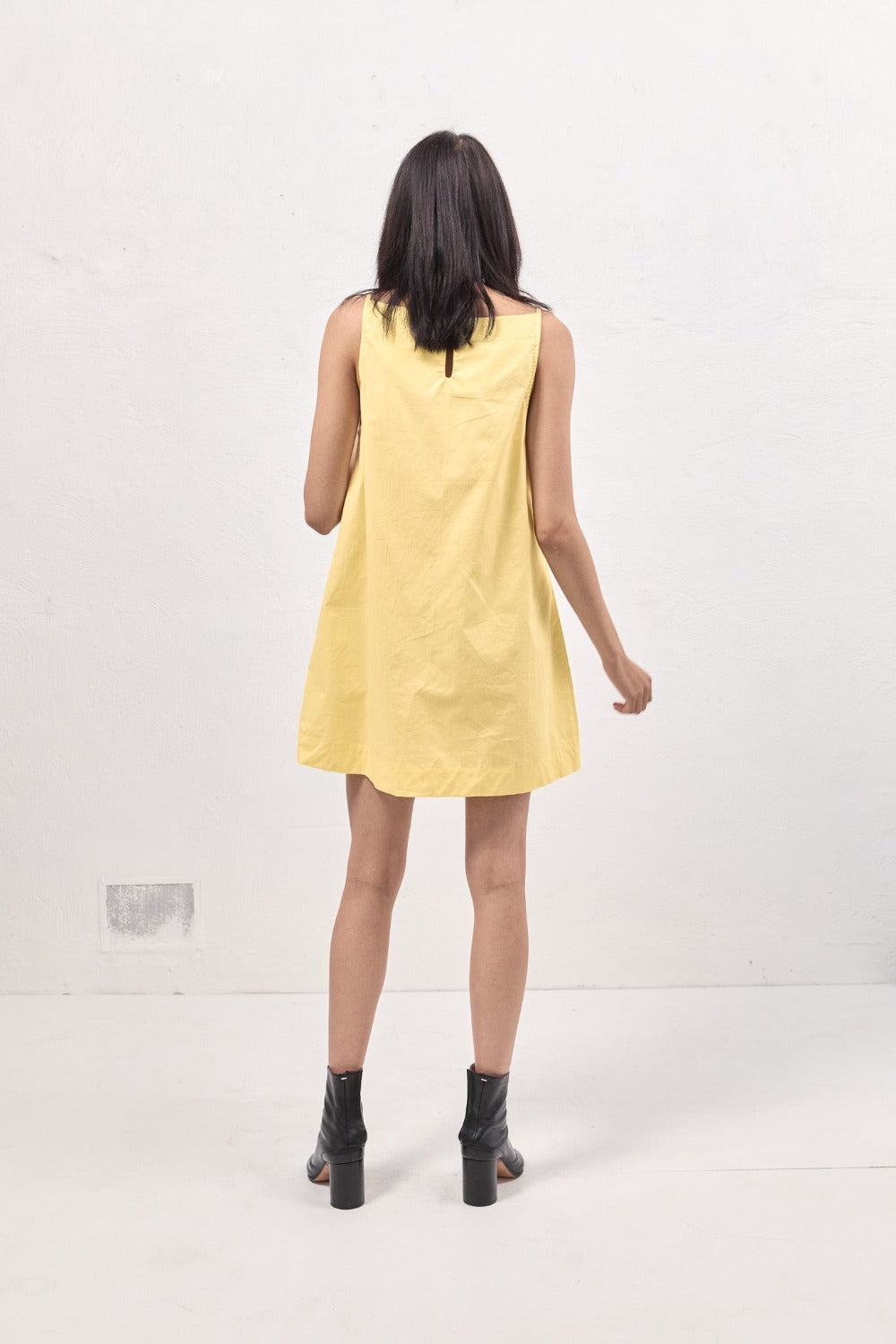 Tulli Mini Dress Lemon