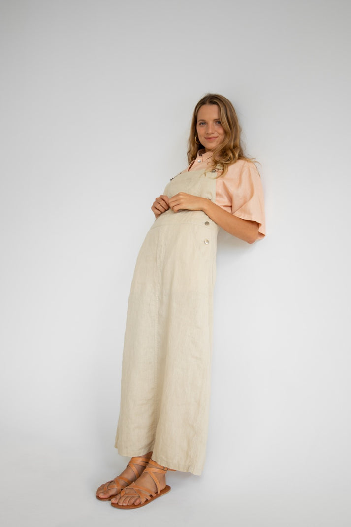 Collective Dress - Vanetta Linen Midi Dress