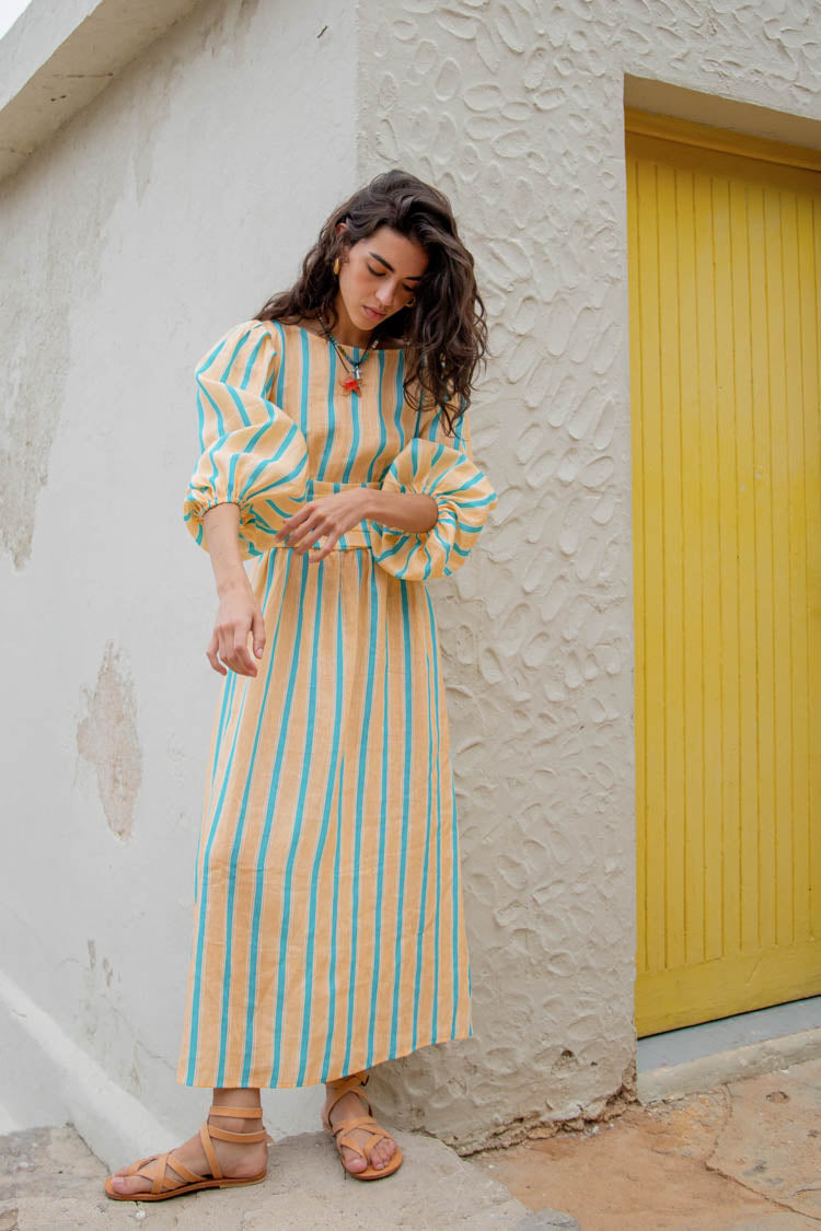 Tularosa shop yellow dress