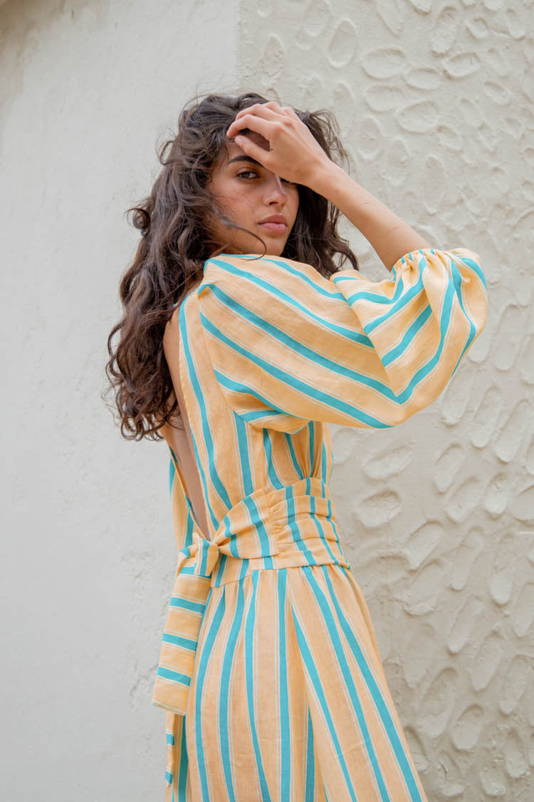 Tularosa shop yellow dress