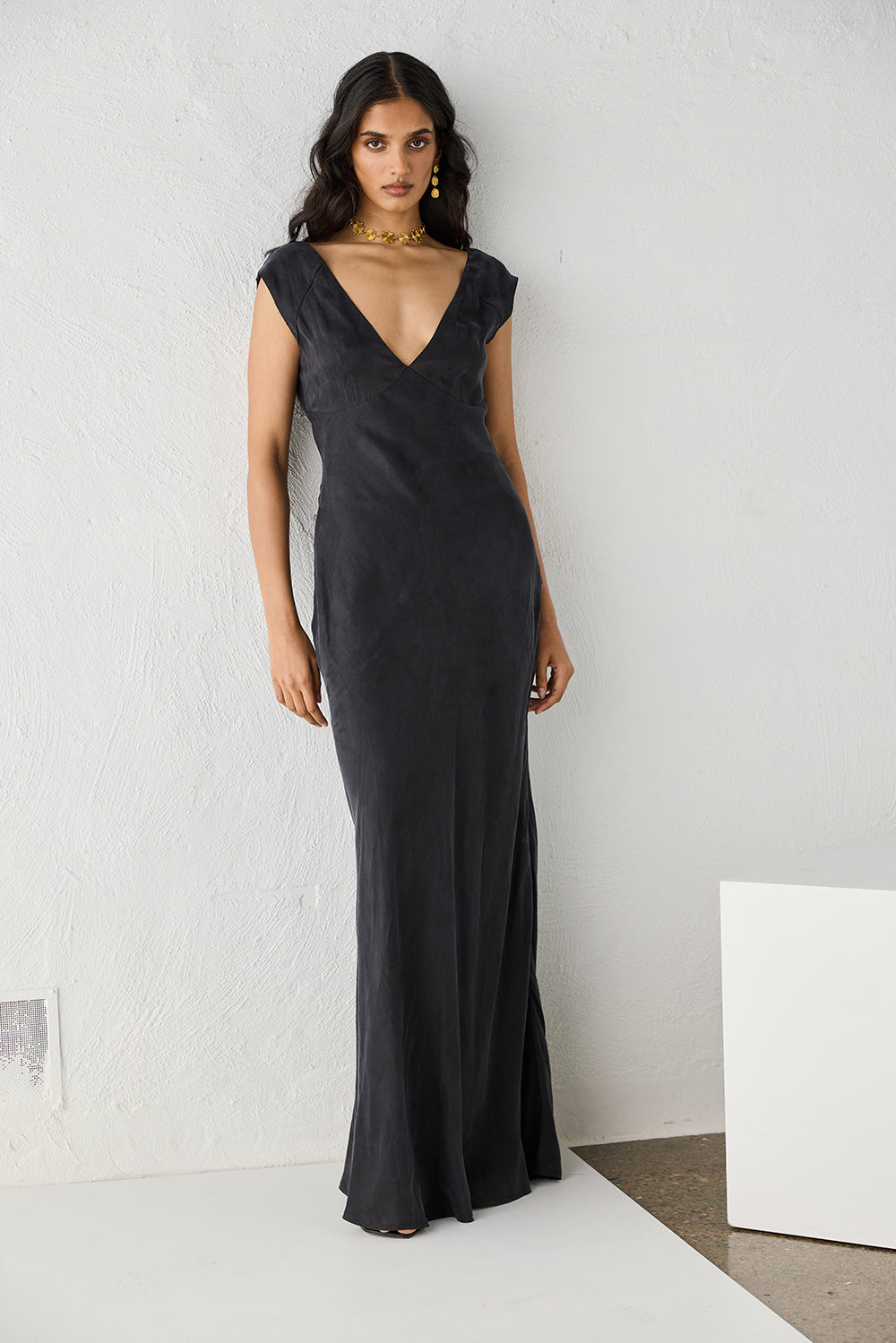 Valya Maxi Dress Black