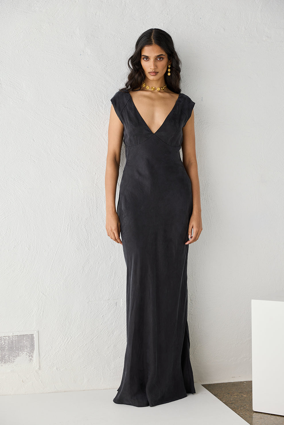 Valya Maxi Dress Black