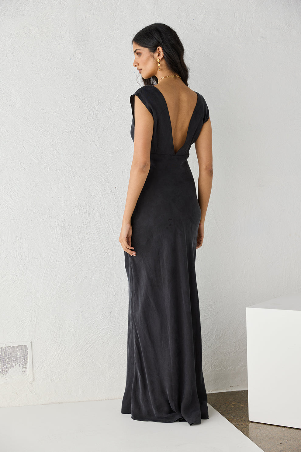 Valya Maxi Dress Black