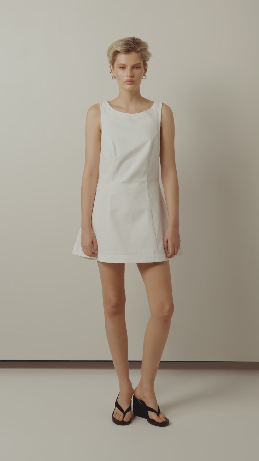 Lulu Mini Dress White